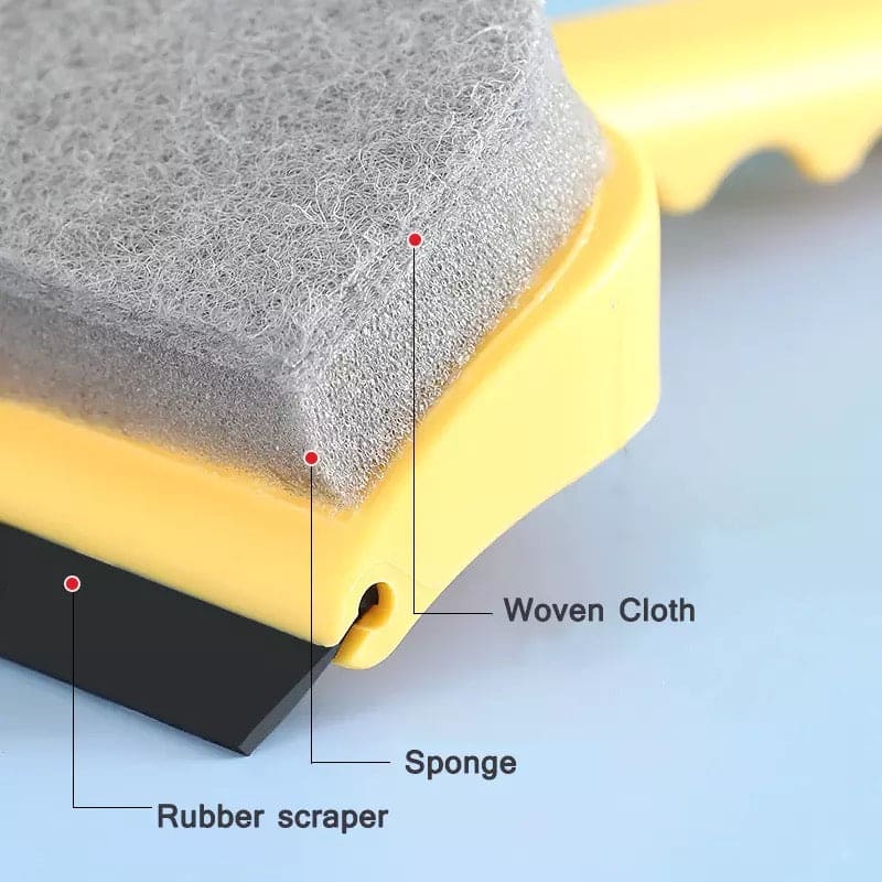Multifunctional Glass Window Sponge Wiper, Glass Clean Scraper Washing Wiper, Floor Window Cleaning Sponge, Soft Rubber Glass Wiper Scraper, Double Sided Shower Cleaning Sponge Multifunctional Glass Window Sponge Wiper, Glass Clean Scraper Washing Wiper, Floor Window Cleaning Sponge, Soft Rubber Glass Wiper Scraper, Double Sided Shower Cleaning Sponge